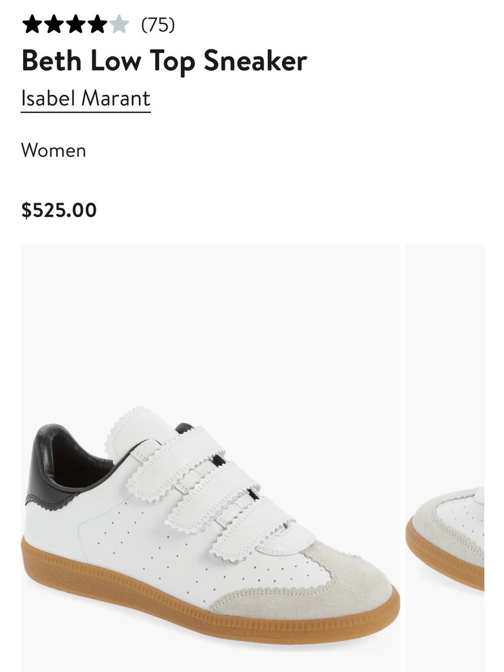 Isabel Marant Beth sneaker size 38 - Picture 6 of 6